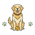 Custom hand-illustrated pet portrait tee, made in Canada