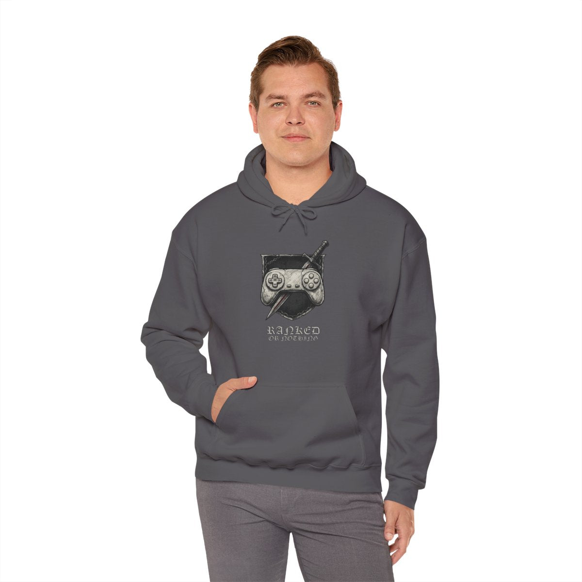 Ranked or Nothing Hoodie | Hardcore Gamer Streetwear