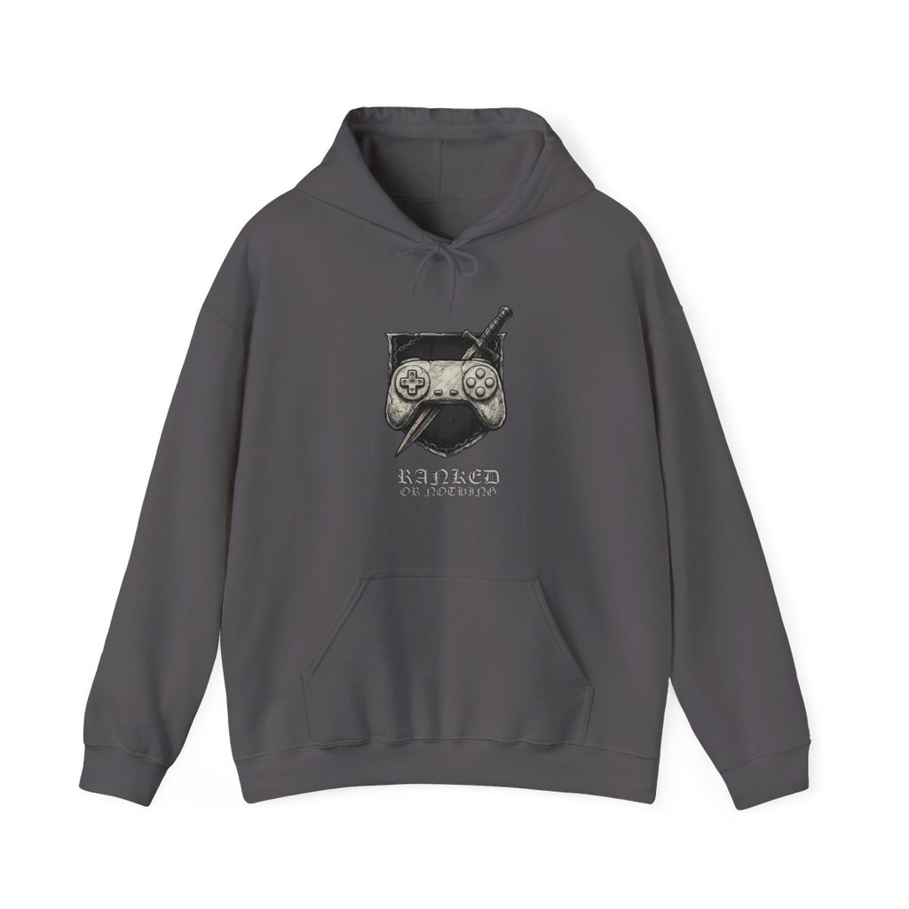 Ranked or Nothing Hoodie | Hardcore Gamer Streetwear