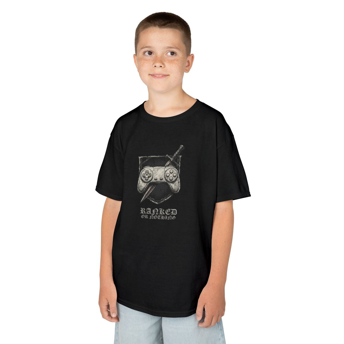 Ranked or Nothing Kids Tee | Gamer Streetwear Shirt