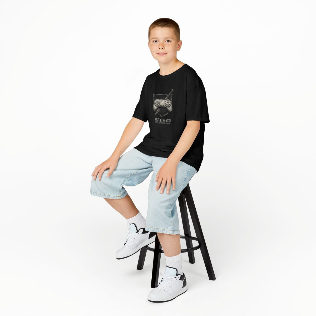 Ranked or Nothing Kids Tee | Gamer Streetwear Shirt