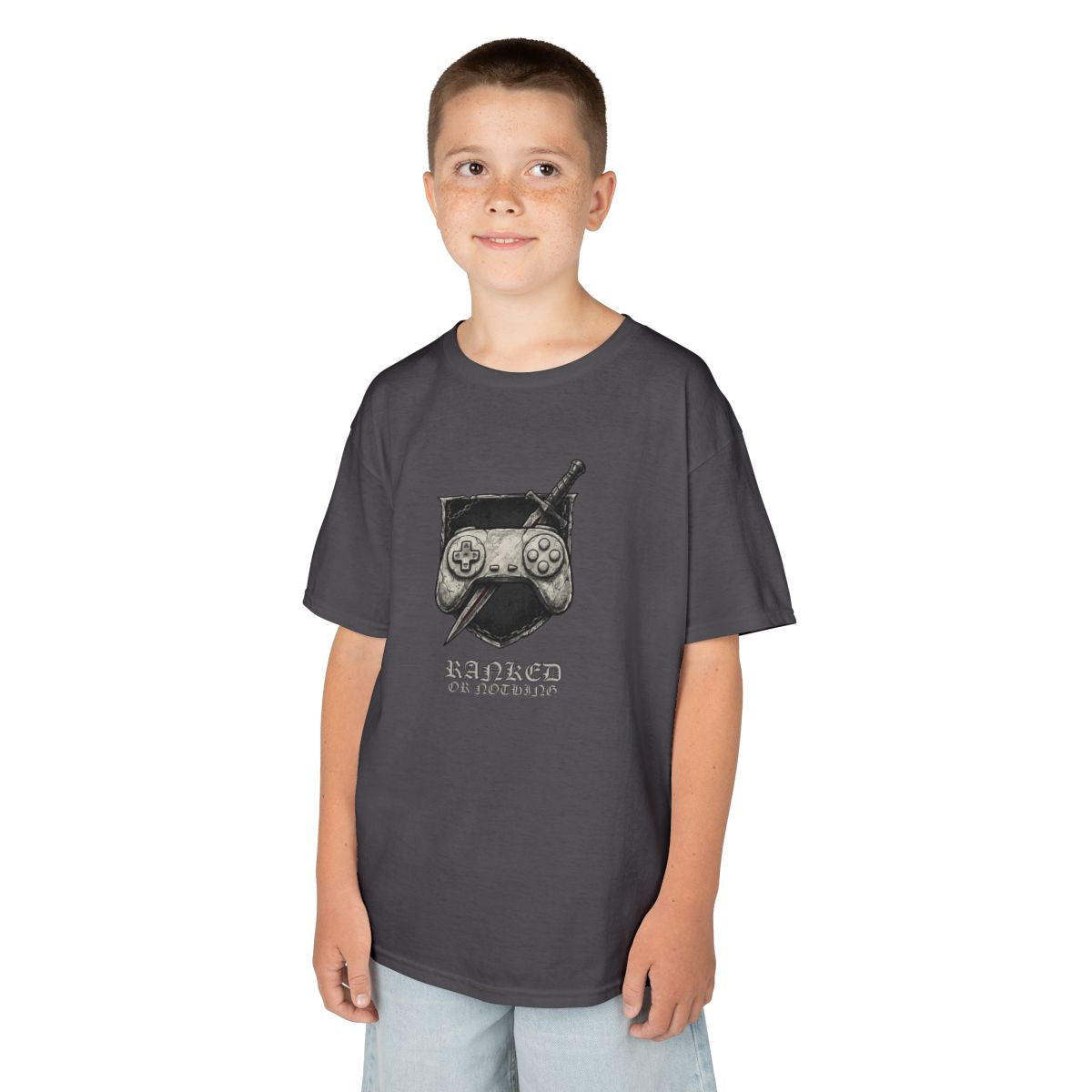 Ranked or Nothing Kids Tee | Gamer Streetwear Shirt