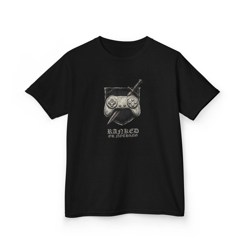 Ranked or Nothing Kids Tee | Gamer Streetwear Shirt