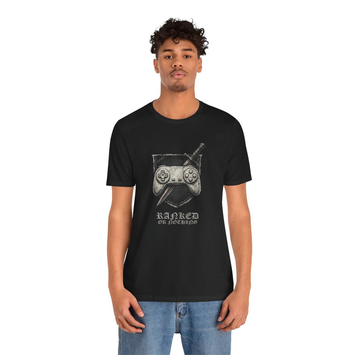Ranked or Nothing Tee | Hardcore Gamer Streetwear Shirt