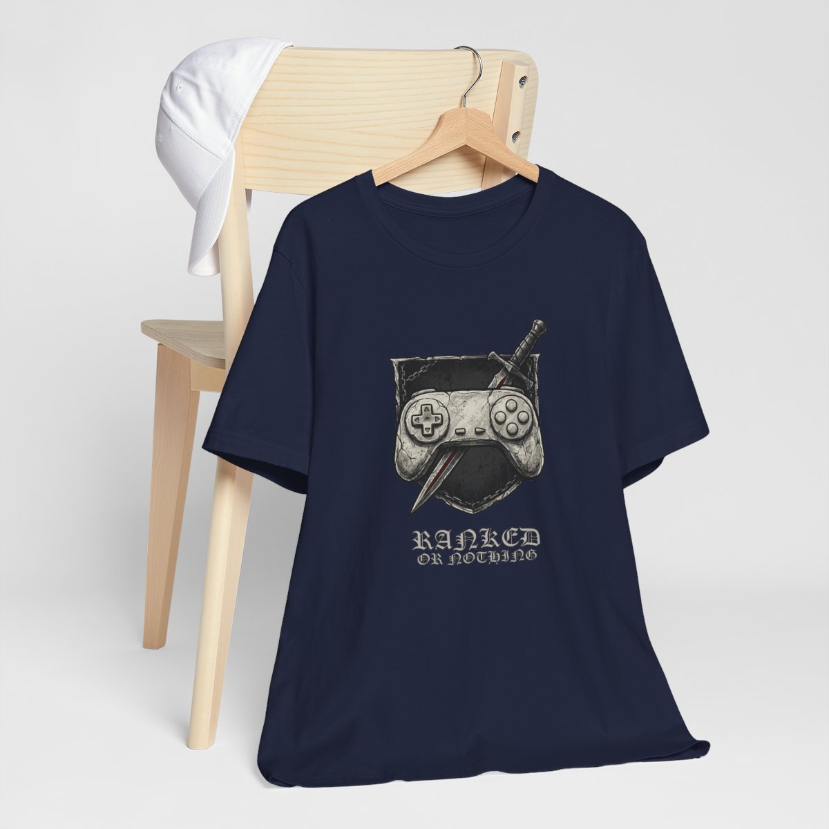 Ranked or Nothing Tee | Hardcore Gamer Streetwear Shirt
