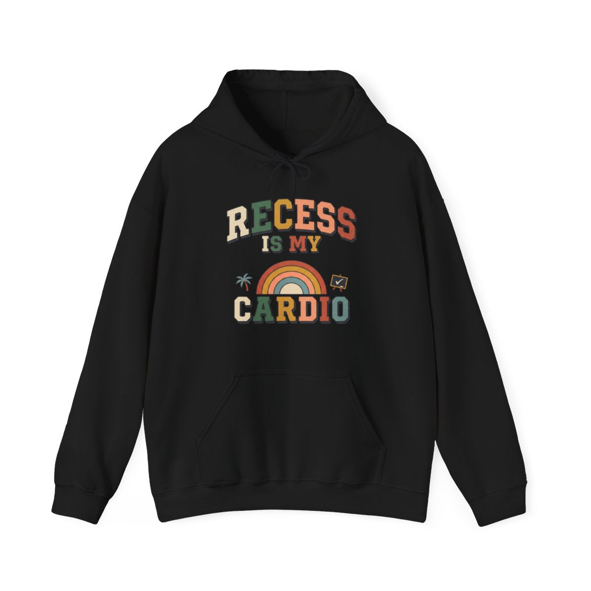 Recess Is My Cardio Hoodie | PE Teacher Gift