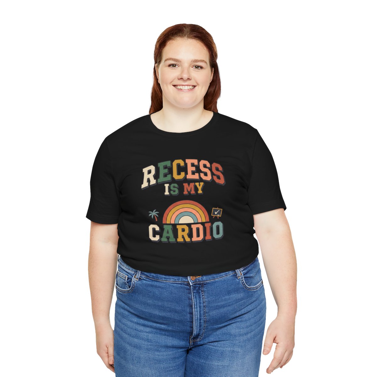Recess Is My Cardio Tee | Funny PE Teacher Shirt