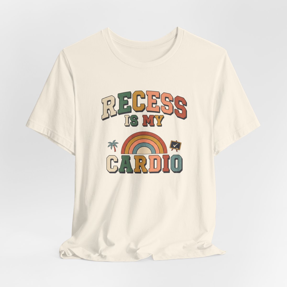 Recess Is My Cardio Tee | Funny PE Teacher Shirt