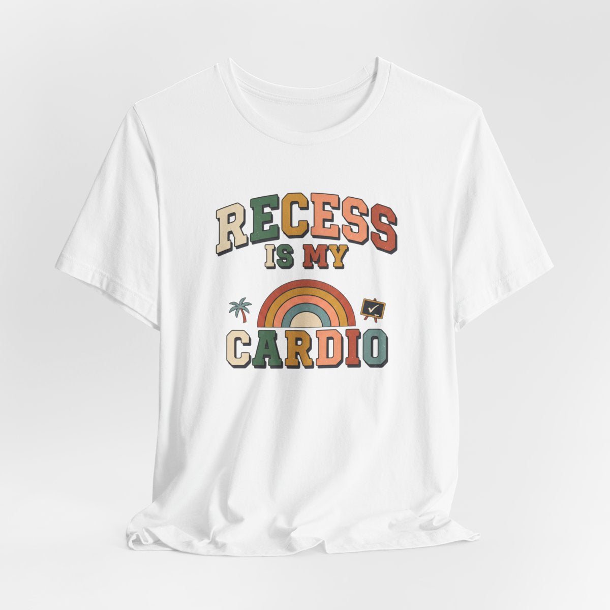 Recess Is My Cardio Tee | Funny PE Teacher Shirt