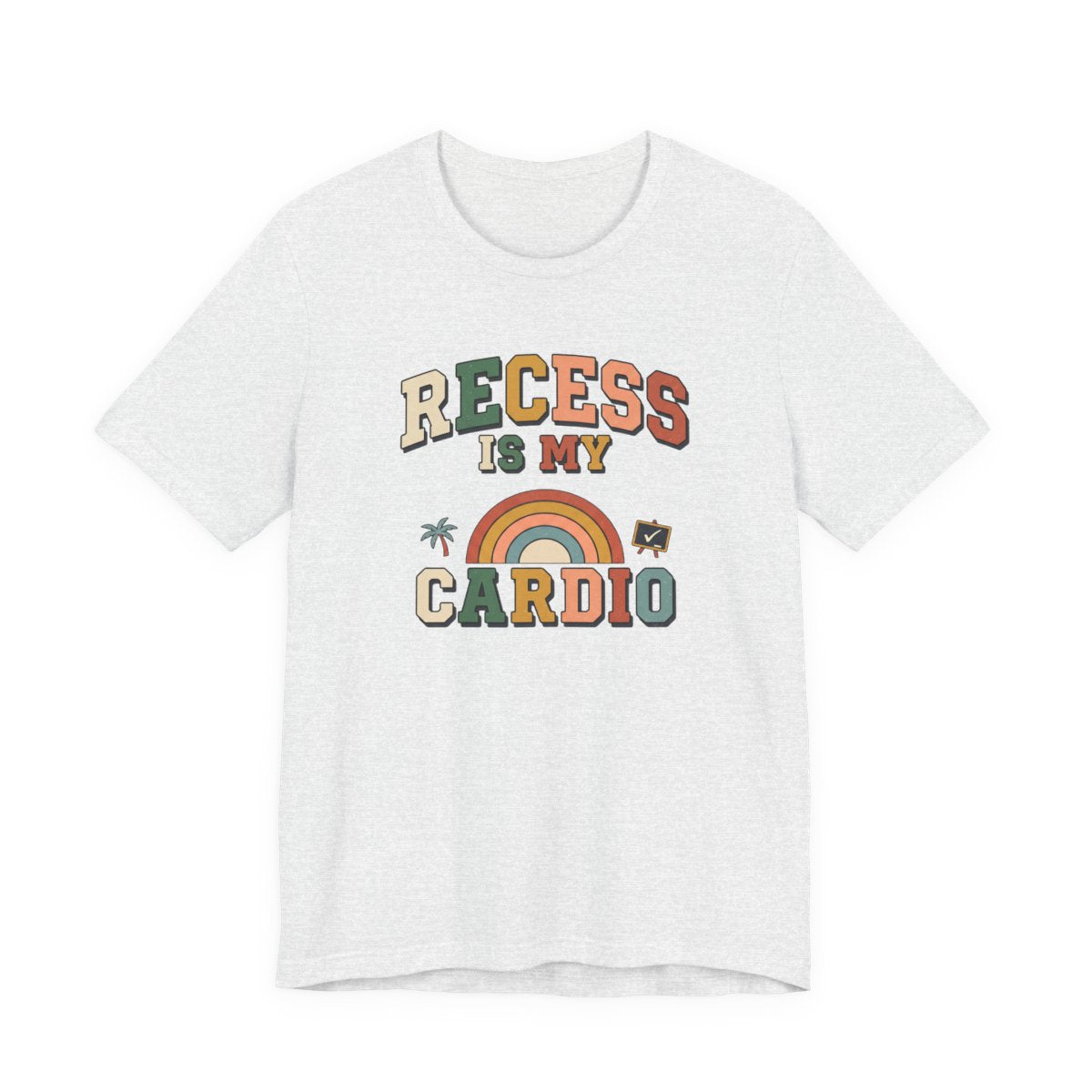Recess Is My Cardio Tee | Funny PE Teacher Shirt
