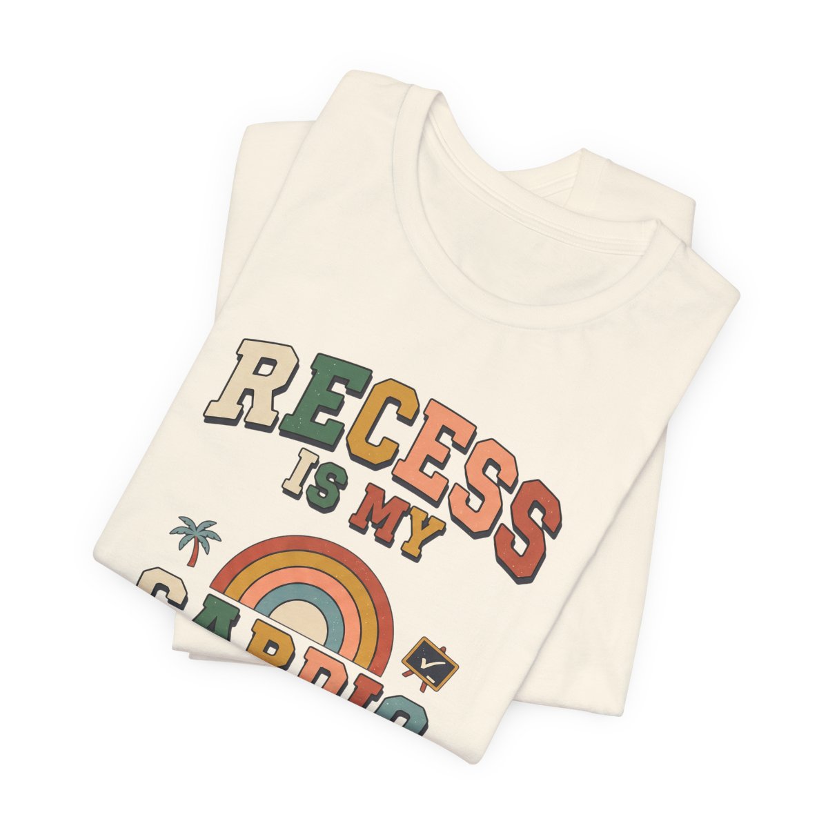 Recess Is My Cardio Tee | Funny PE Teacher Shirt