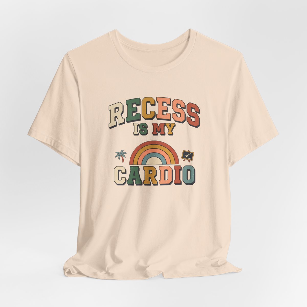 Recess Is My Cardio Tee | Funny PE Teacher Shirt
