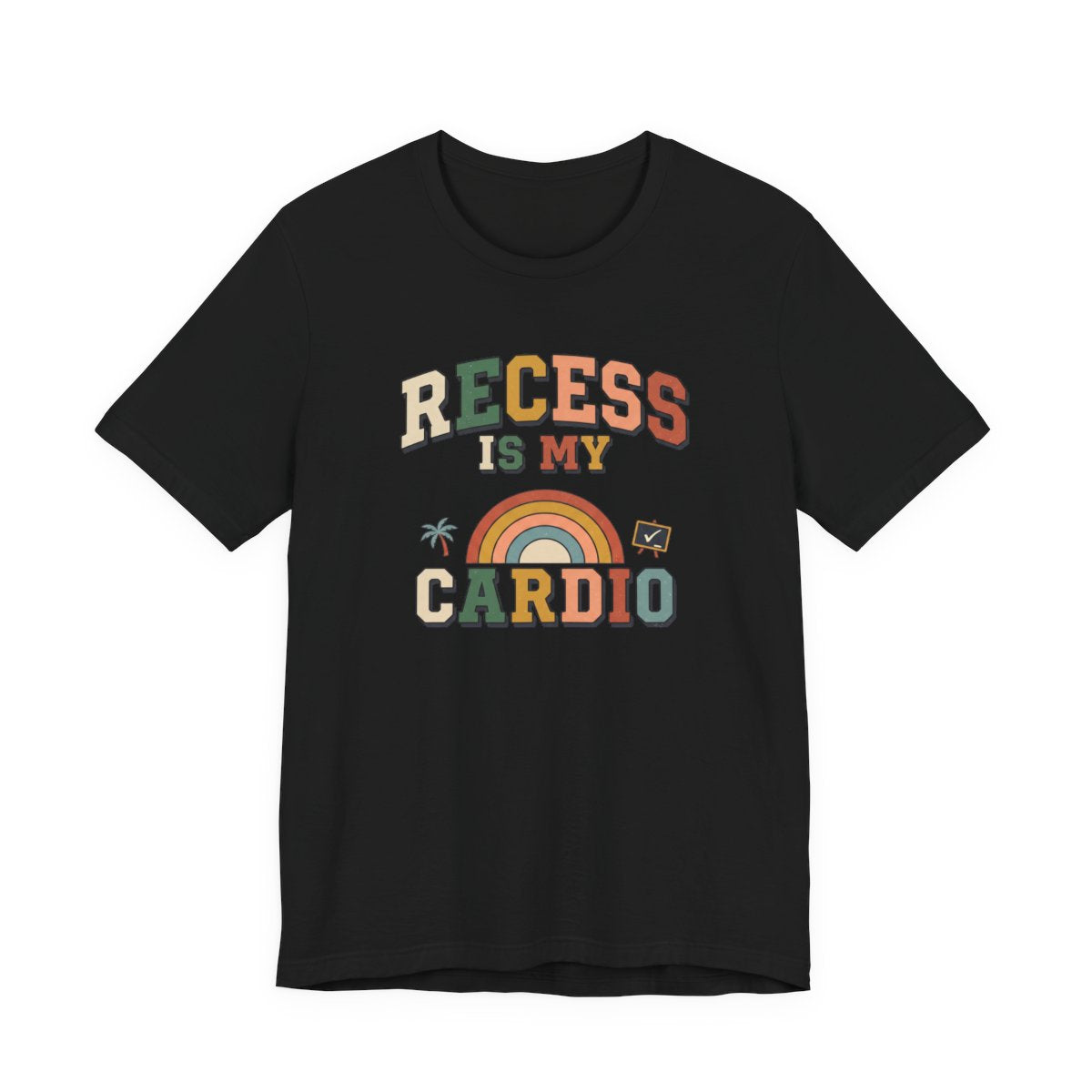Recess Is My Cardio Tee | Funny PE Teacher Shirt