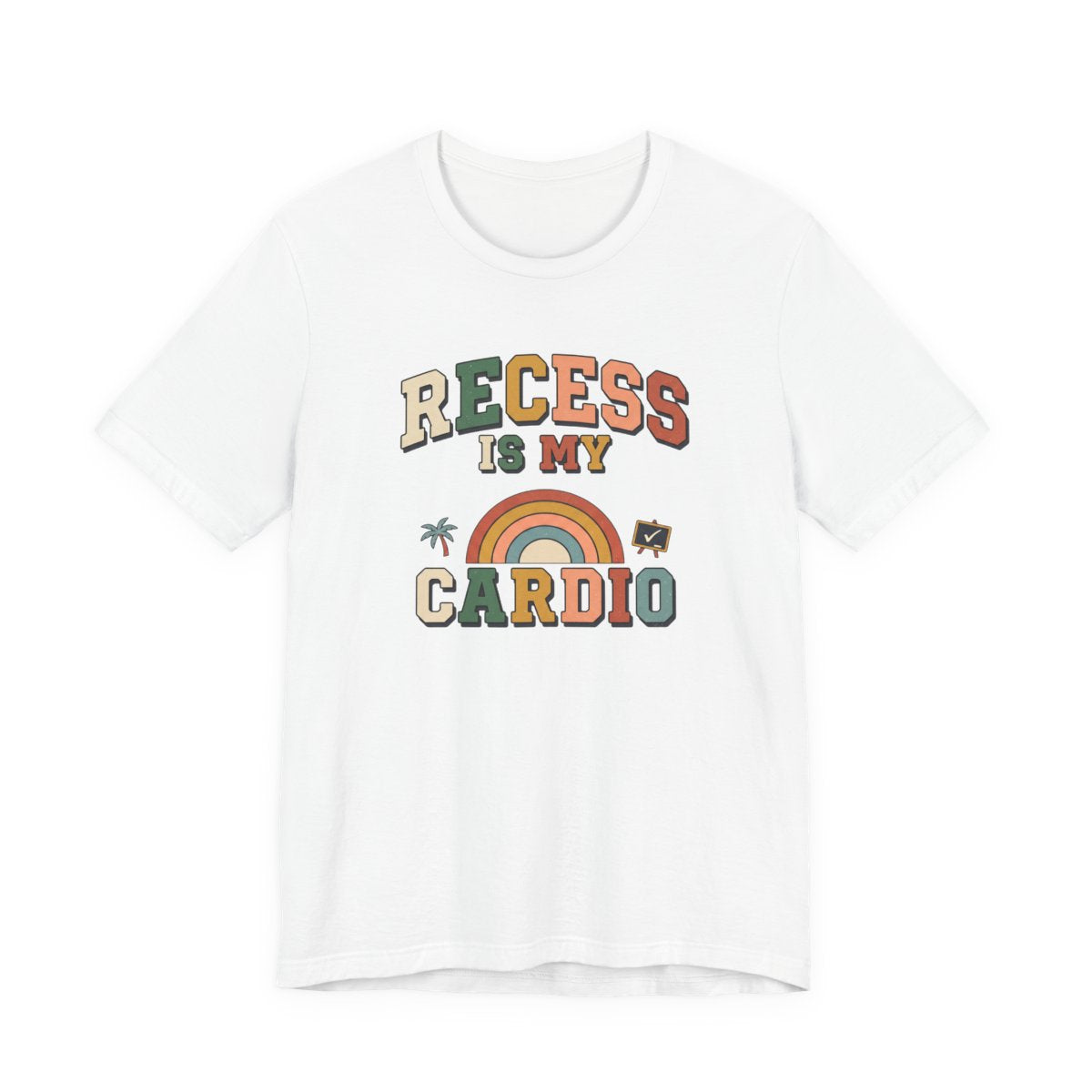 Recess Is My Cardio Tee | Funny PE Teacher Shirt