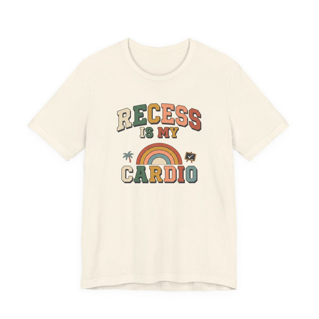 Recess Is My Cardio Tee | Funny PE Teacher Shirt