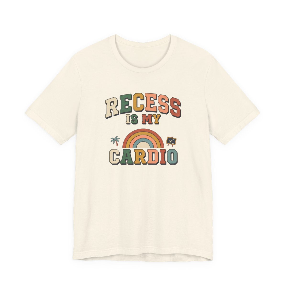 Recess Is My Cardio Tee | Funny PE Teacher Shirt