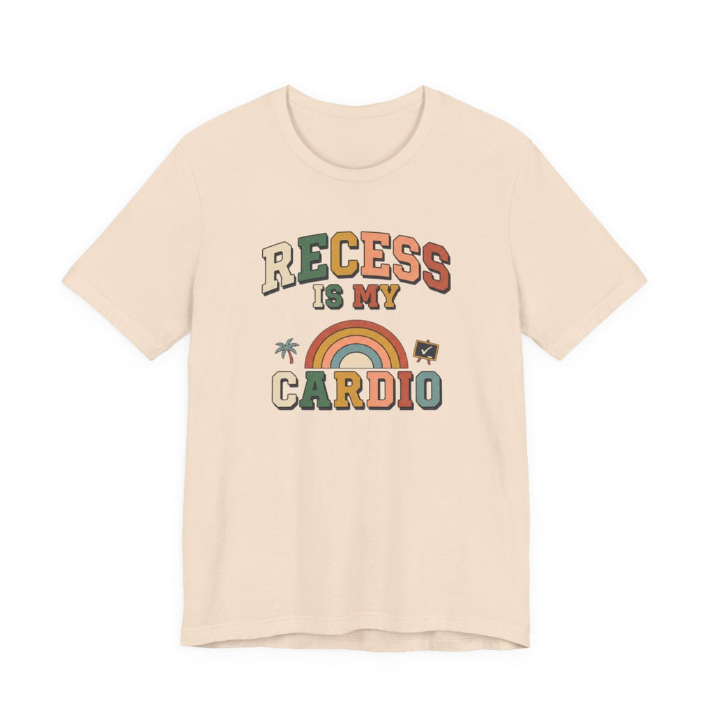 Recess Is My Cardio Tee | Funny PE Teacher Shirt