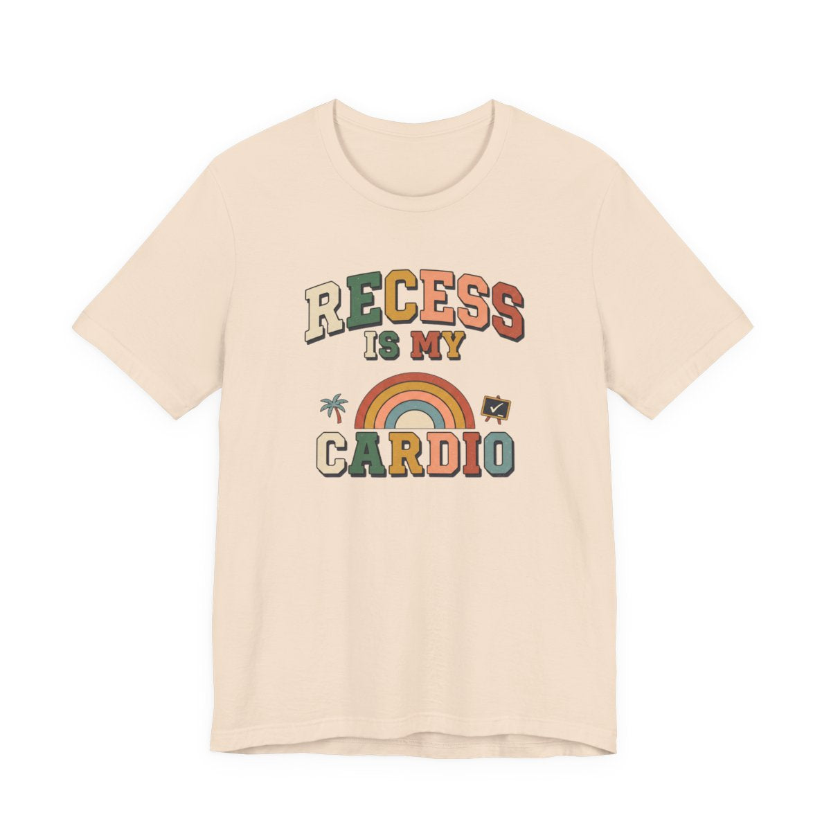 Recess Is My Cardio Tee | Funny PE Teacher Shirt