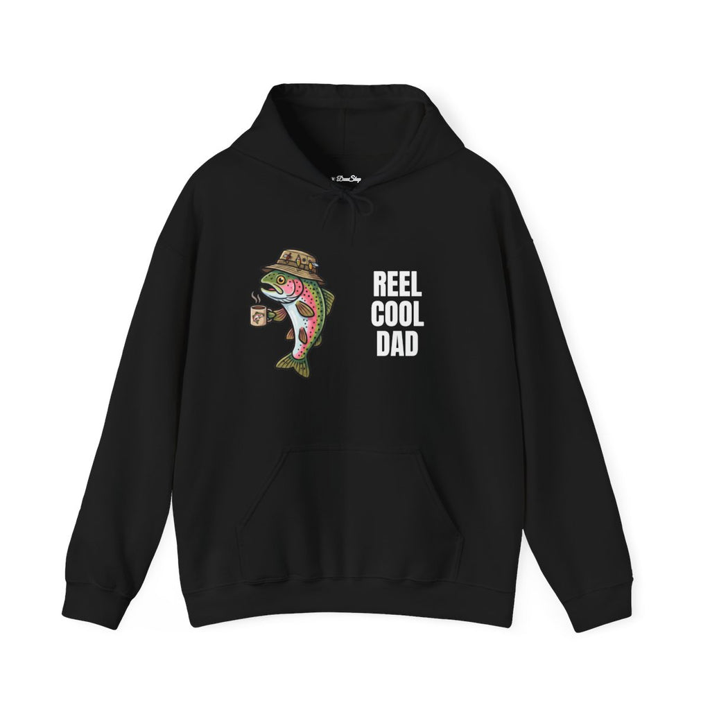 Reel Cool Dad Hoodie | Funny Fishing Dad Shirt