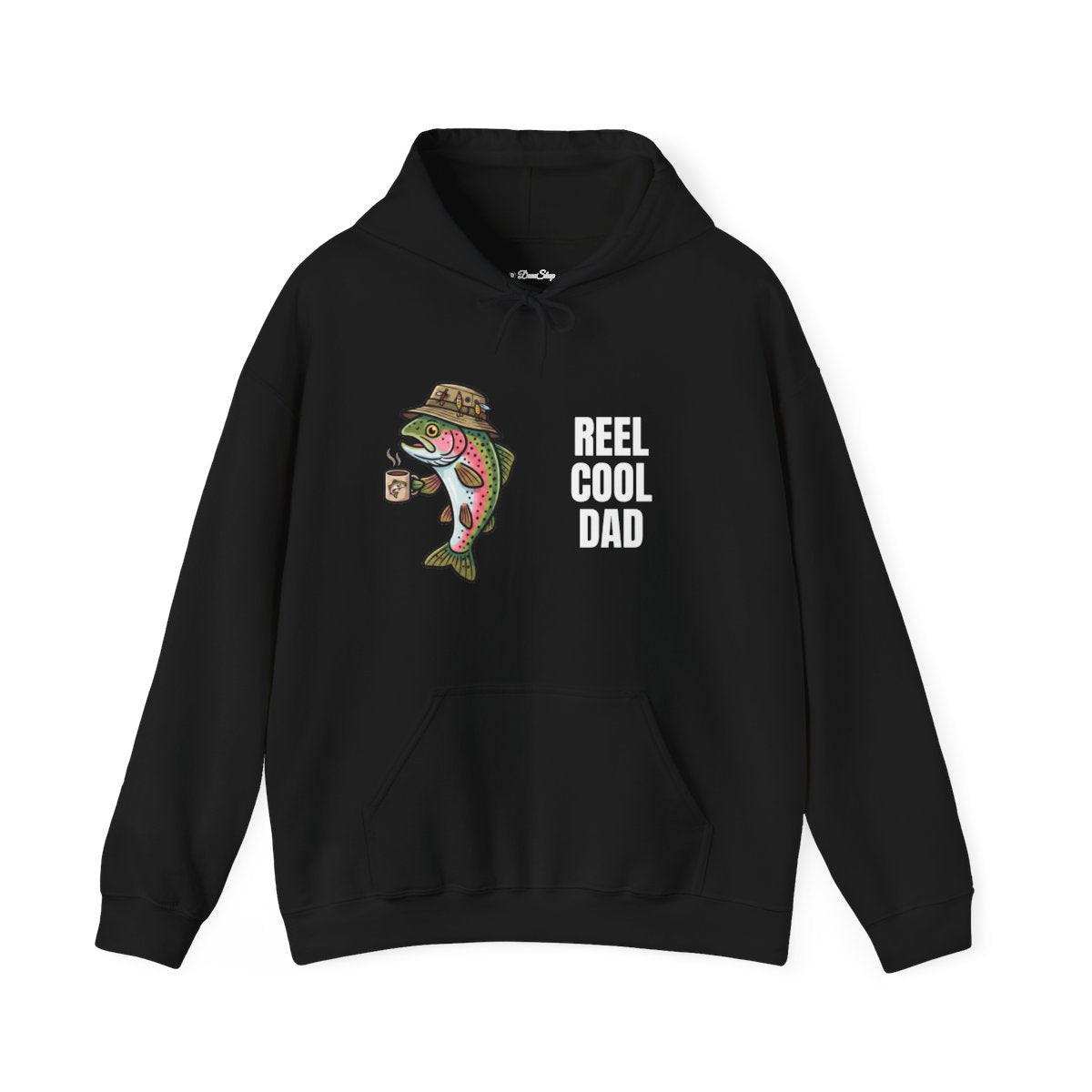 Reel Cool Dad Hoodie | Funny Fishing Dad Shirt