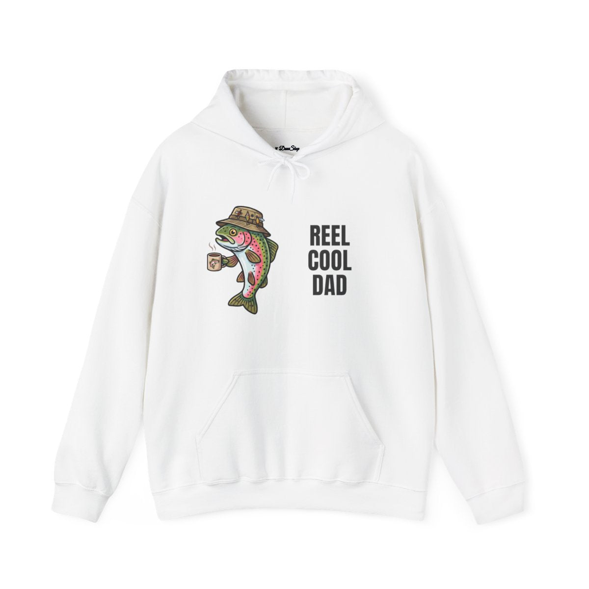 Reel Cool Dad Hoodie | Funny Fishing Dad Shirt