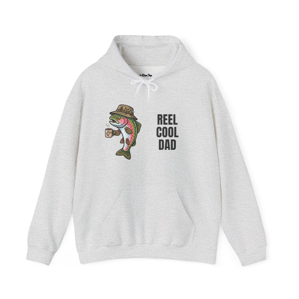 Reel Cool Dad Hoodie | Funny Fishing Dad Shirt