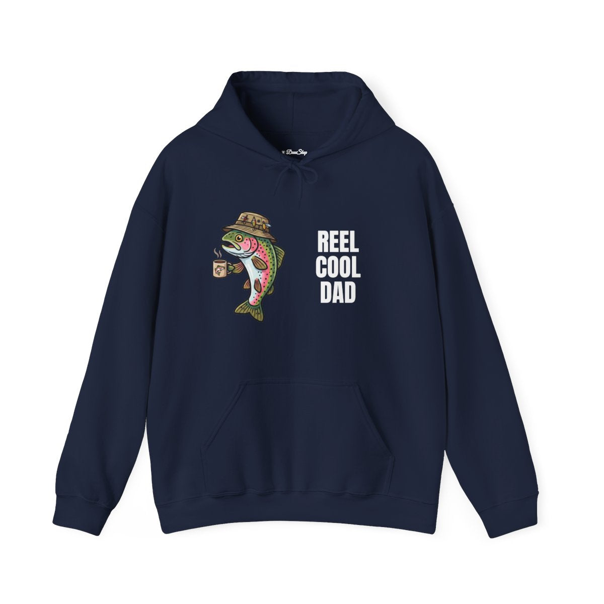 Reel Cool Dad Hoodie | Funny Fishing Dad Shirt