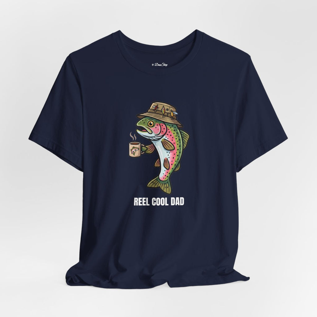 Reel Cool Dad Tee | Funny Fishing Dad Shirt