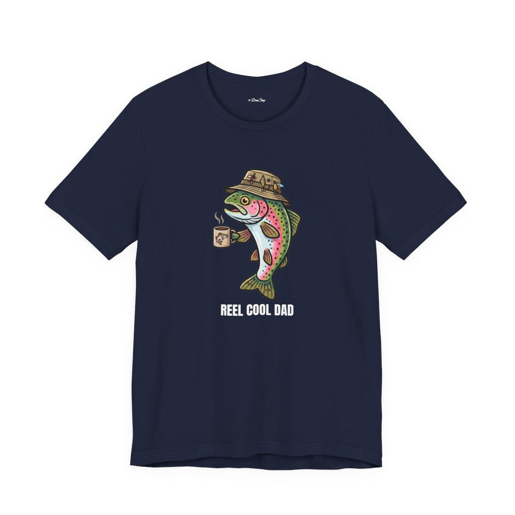 Reel Cool Dad Tee | Funny Fishing Dad Shirt