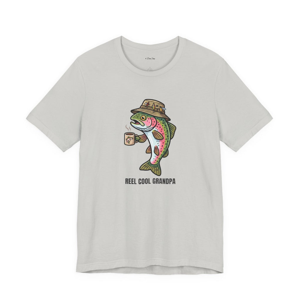 Reel Cool Grandpa Tee | Funny Fishing Grandpa Shirt