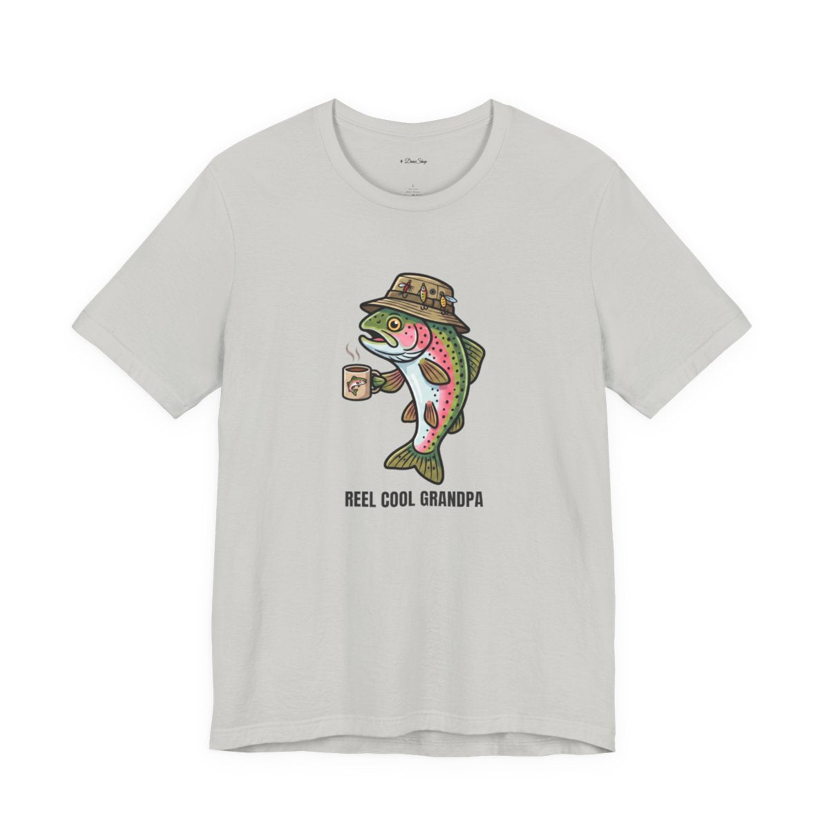 Reel Cool Grandpa Tee | Funny Fishing Grandpa Shirt