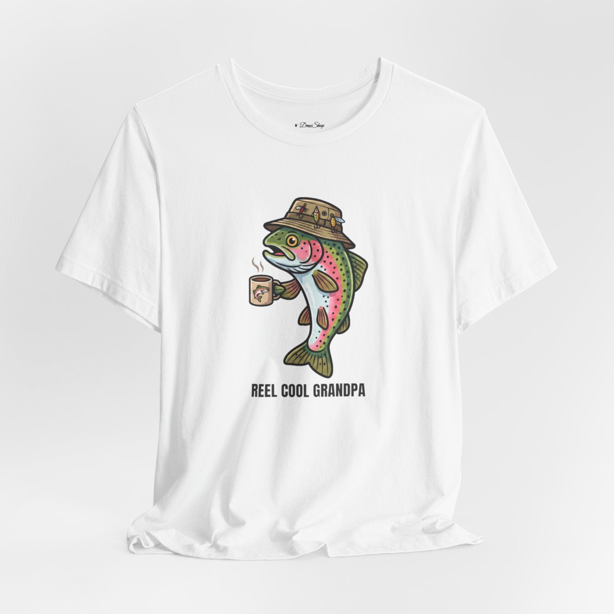 Reel Cool Grandpa Tee | Funny Fishing Grandpa Shirt