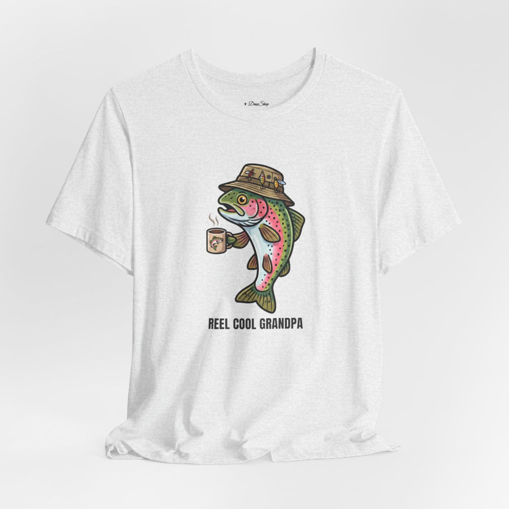 Reel Cool Grandpa Tee | Funny Fishing Grandpa Shirt