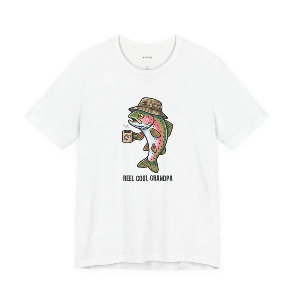 Reel Cool Grandpa Tee | Funny Fishing Grandpa Shirt