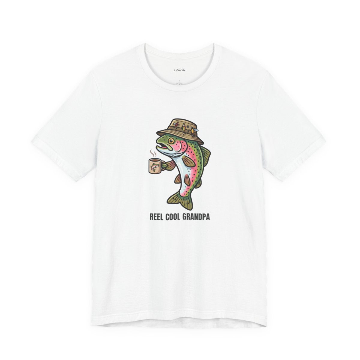 Reel Cool Grandpa Tee | Funny Fishing Grandpa Shirt