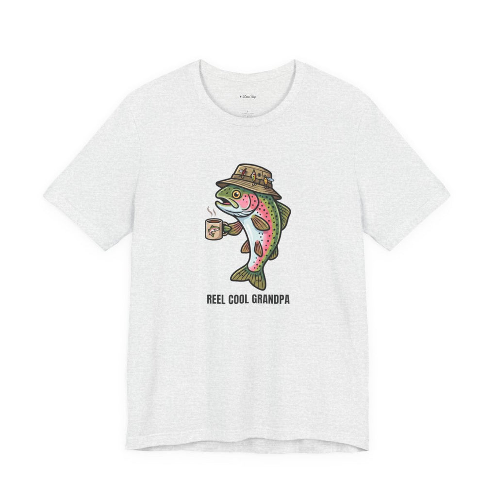 Reel Cool Grandpa Tee | Funny Fishing Grandpa Shirt