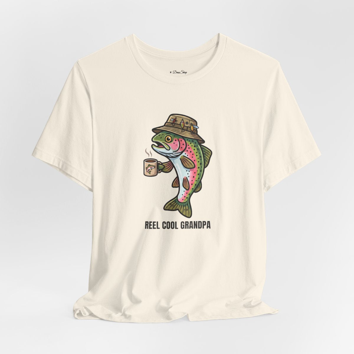 Reel Cool Grandpa Tee | Funny Fishing Grandpa Shirt