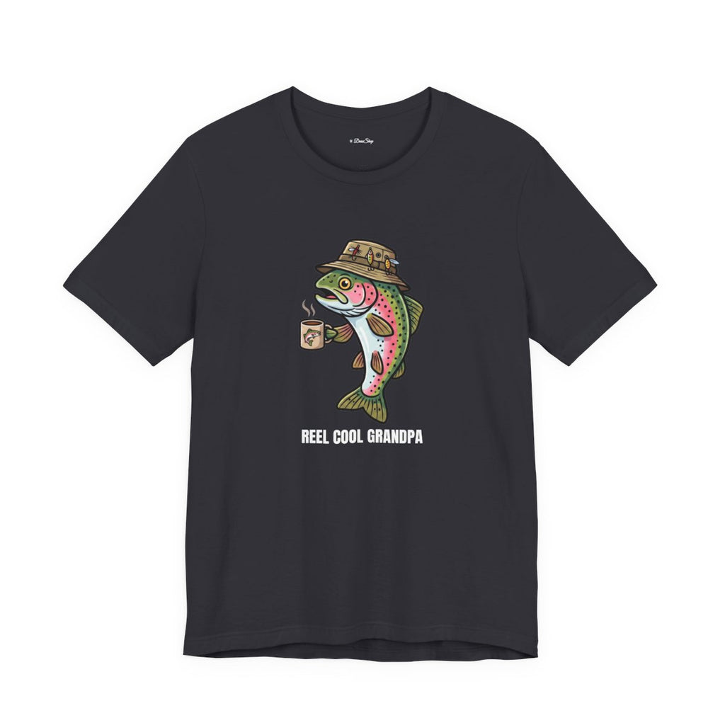 Reel Cool Grandpa Tee | Funny Fishing Grandpa Shirt
