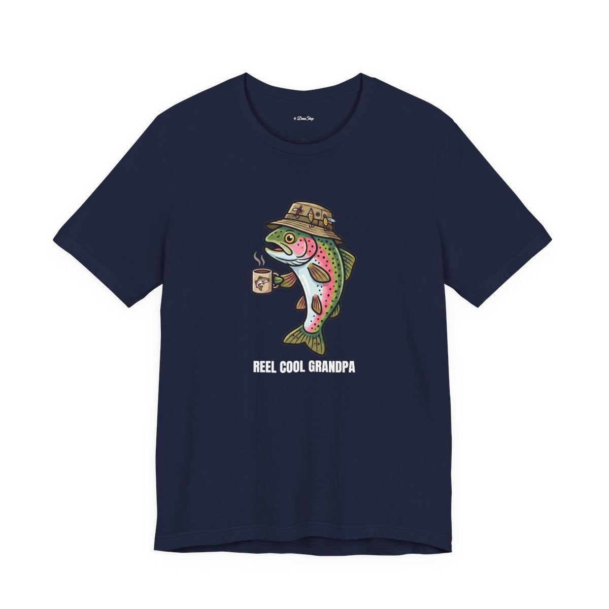 Reel Cool Grandpa Tee | Funny Fishing Grandpa Shirt