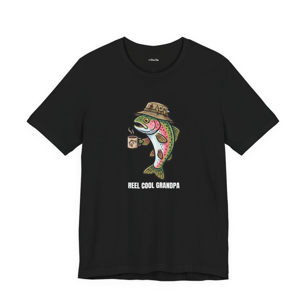 Reel Cool Grandpa Tee | Funny Fishing Grandpa Shirt