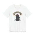 Resting Witch Face Cat Tee | Funny Halloween Black Cat Shirt