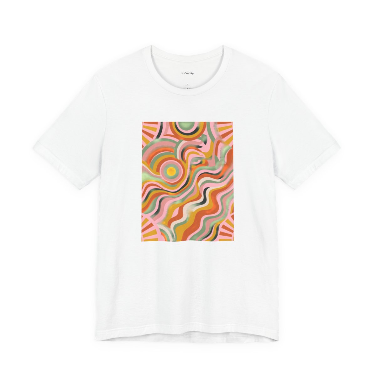 Retro Groovy Sun Tee