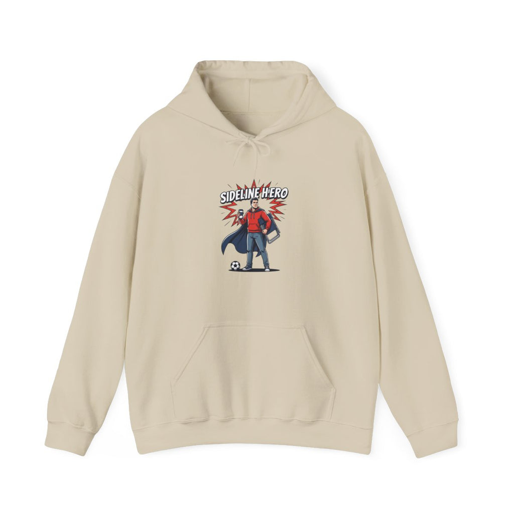 Sideline Hero Hoodie | Funny Soccer Parent