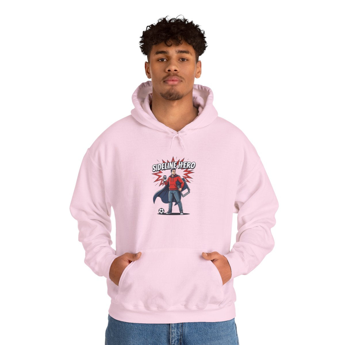 Sideline Hero Hoodie | Funny Soccer Parent