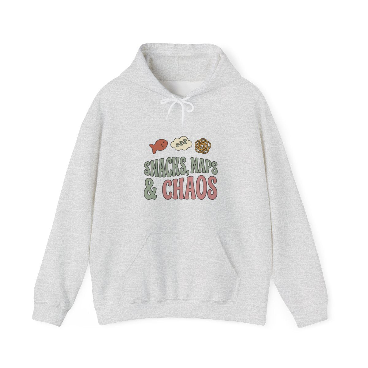 Snacks Naps and Chaos Hoodie | Funny Mom Gift