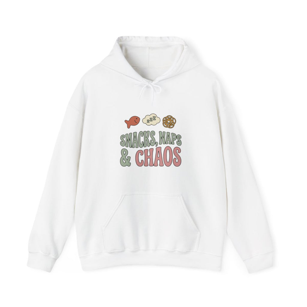 Snacks Naps and Chaos Hoodie | Funny Mom Gift