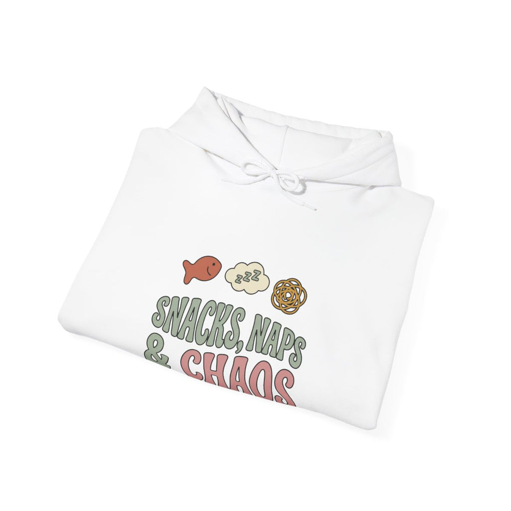 Snacks Naps and Chaos Hoodie | Funny Mom Gift