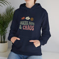 Snacks Naps and Chaos Hoodie | Funny Mom Gift
