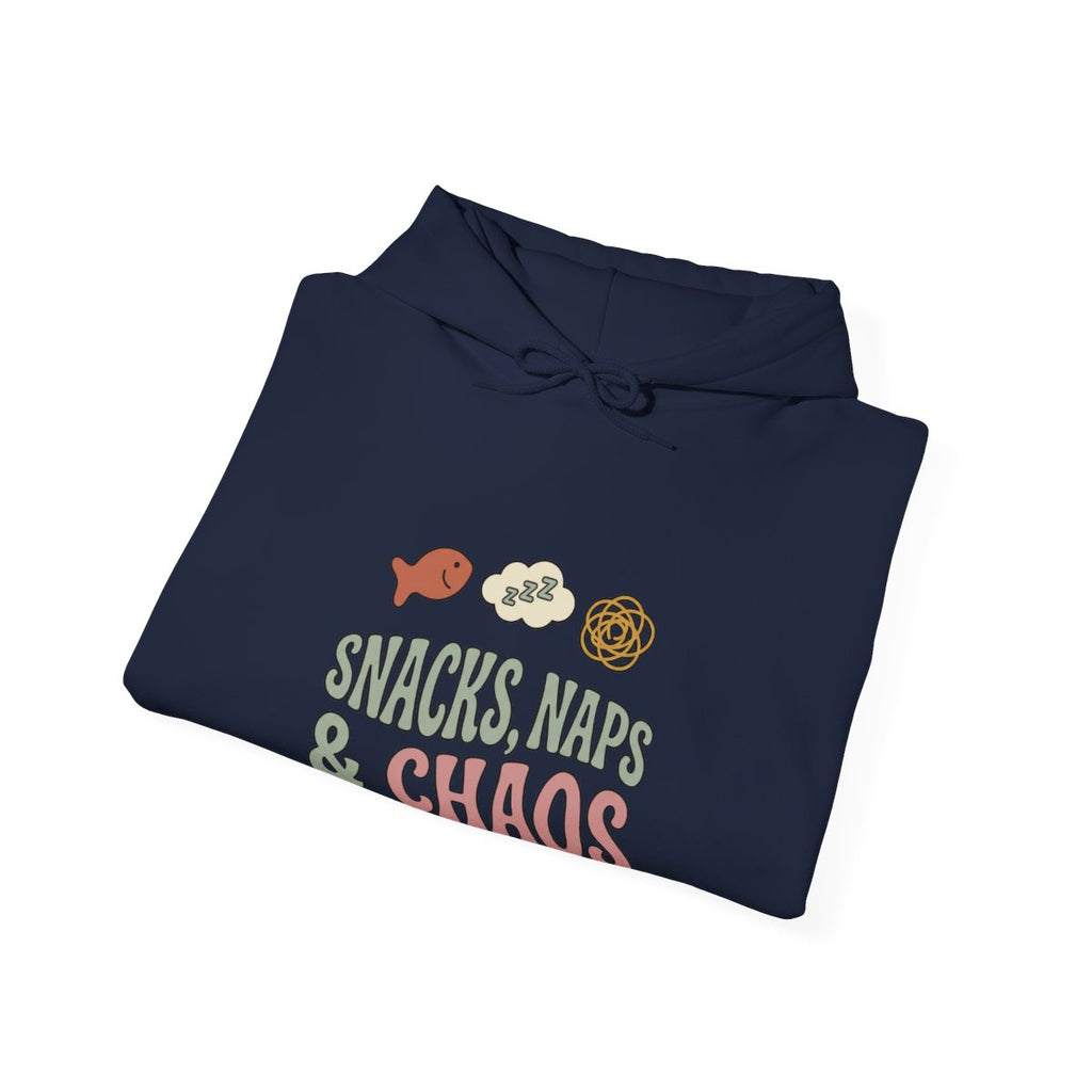 Snacks Naps and Chaos Hoodie | Funny Mom Gift