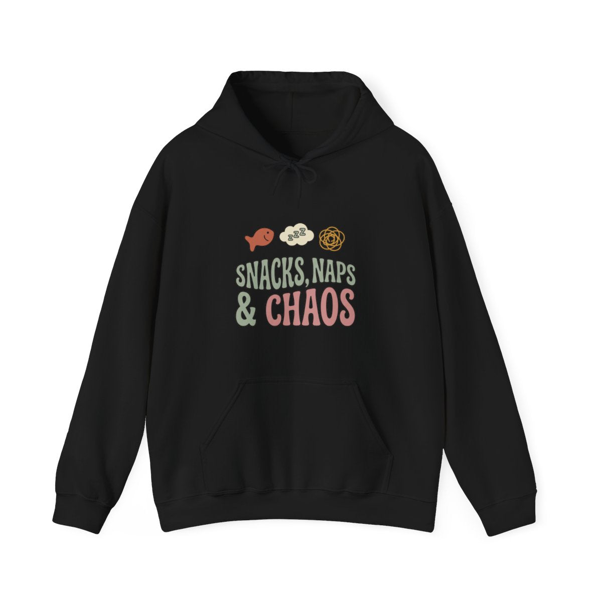 Snacks Naps and Chaos Hoodie | Funny Mom Gift